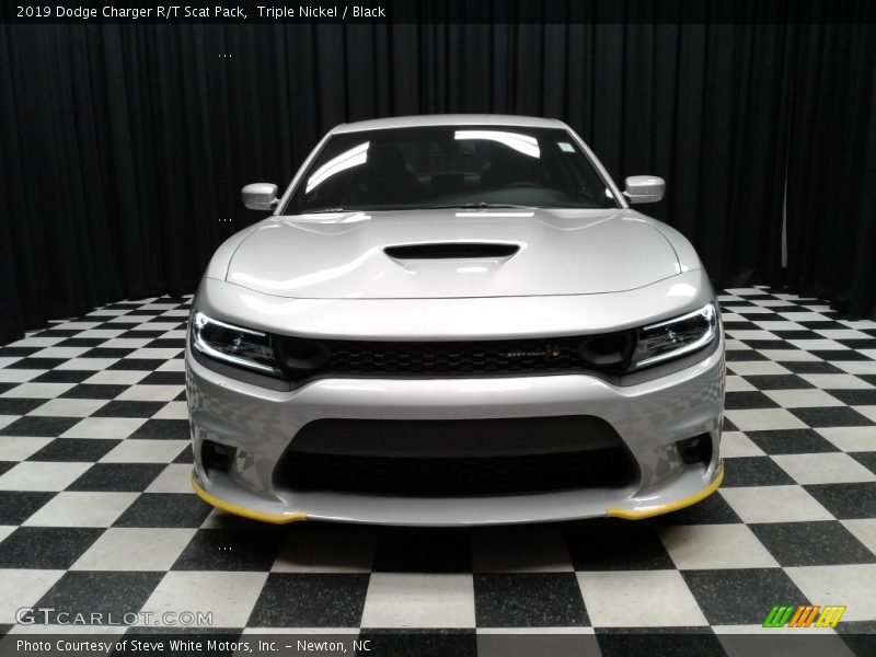 Triple Nickel / Black 2019 Dodge Charger R/T Scat Pack