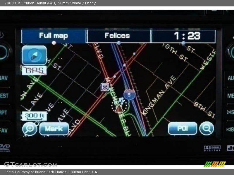 Summit White / Ebony 2008 GMC Yukon Denali AWD