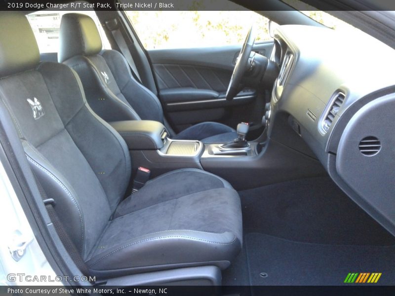 Triple Nickel / Black 2019 Dodge Charger R/T Scat Pack