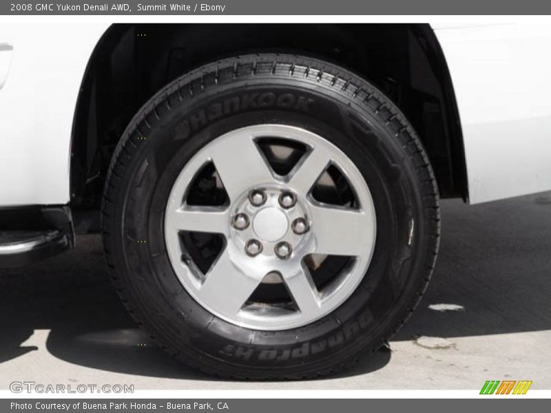 Summit White / Ebony 2008 GMC Yukon Denali AWD