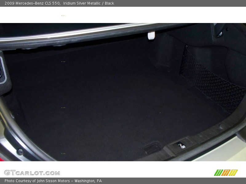 Iridium Silver Metallic / Black 2009 Mercedes-Benz CLS 550
