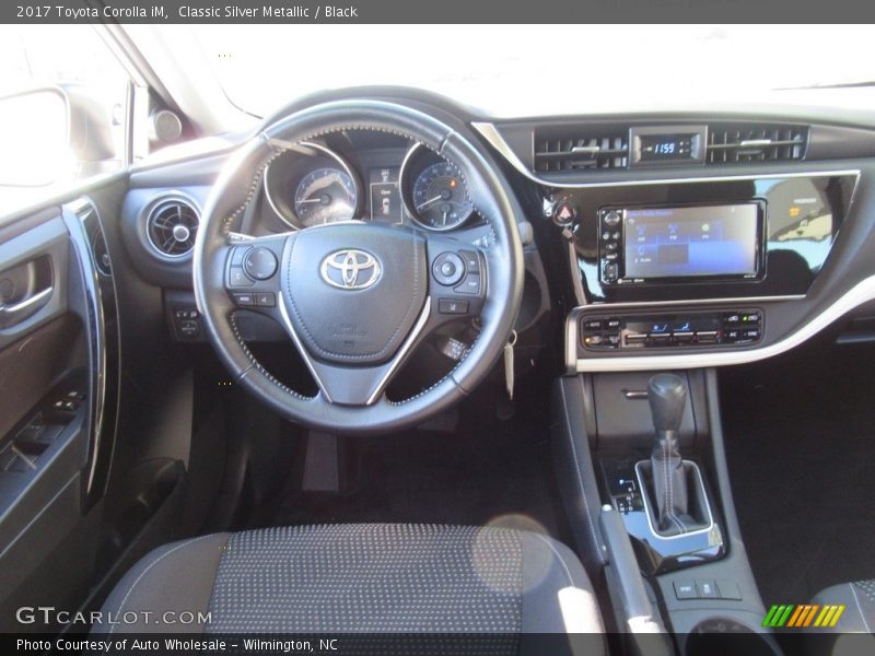 Classic Silver Metallic / Black 2017 Toyota Corolla iM