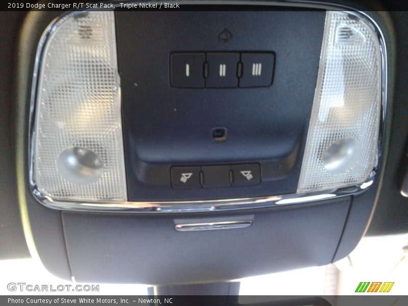 Triple Nickel / Black 2019 Dodge Charger R/T Scat Pack