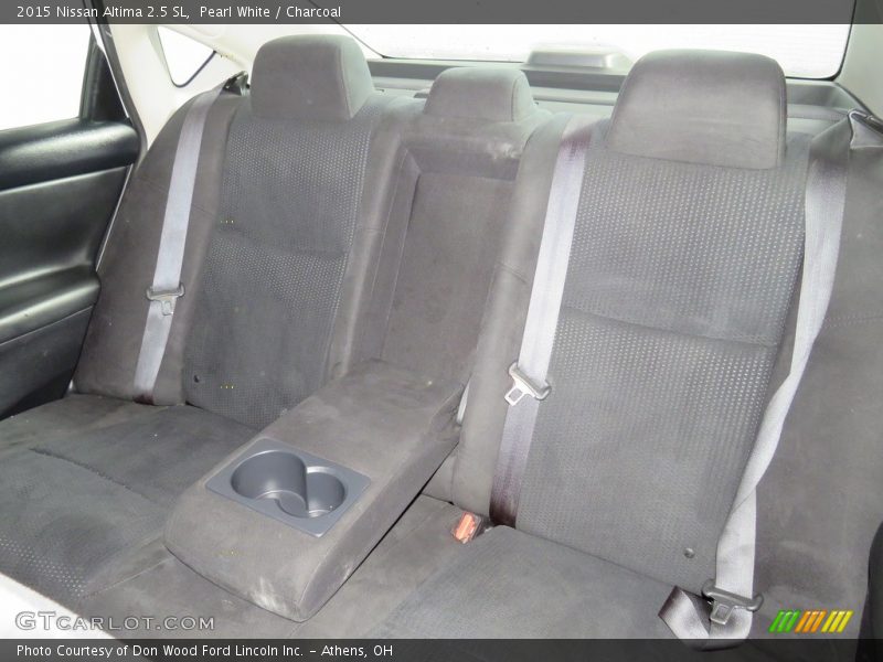 Pearl White / Charcoal 2015 Nissan Altima 2.5 SL