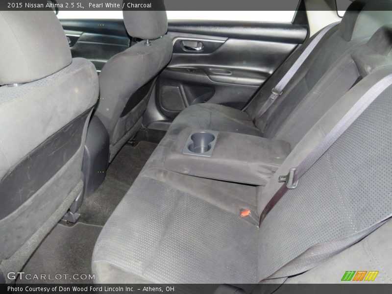 Pearl White / Charcoal 2015 Nissan Altima 2.5 SL