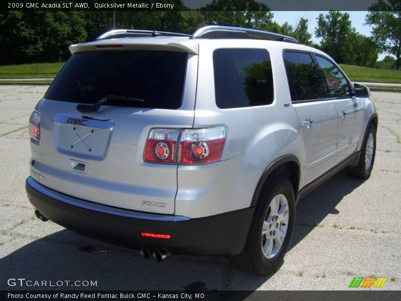 Quicksilver Metallic / Ebony 2009 GMC Acadia SLT AWD