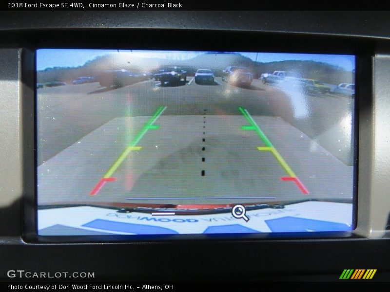 Cinnamon Glaze / Charcoal Black 2018 Ford Escape SE 4WD
