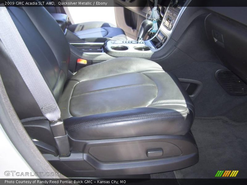 Quicksilver Metallic / Ebony 2009 GMC Acadia SLT AWD