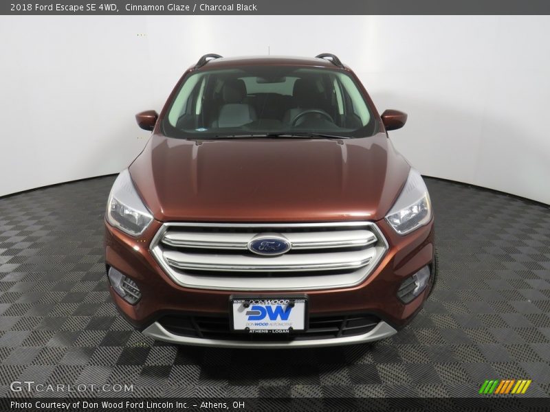 Cinnamon Glaze / Charcoal Black 2018 Ford Escape SE 4WD