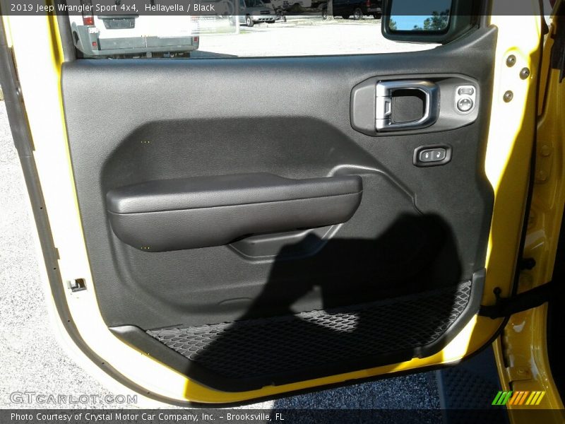 Hellayella / Black 2019 Jeep Wrangler Sport 4x4