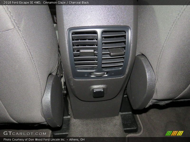 Cinnamon Glaze / Charcoal Black 2018 Ford Escape SE 4WD