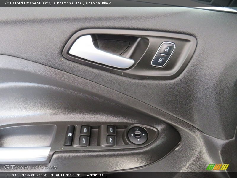 Cinnamon Glaze / Charcoal Black 2018 Ford Escape SE 4WD