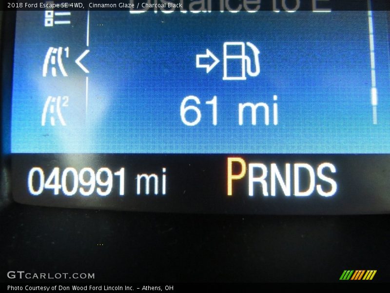 Cinnamon Glaze / Charcoal Black 2018 Ford Escape SE 4WD