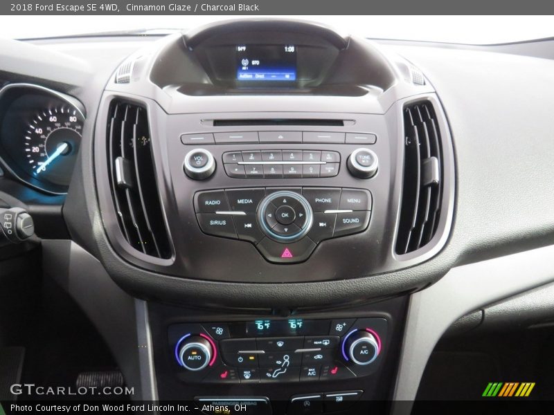 Cinnamon Glaze / Charcoal Black 2018 Ford Escape SE 4WD