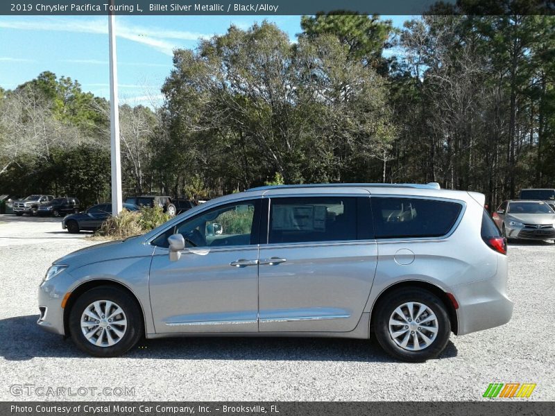 Billet Silver Metallic / Black/Alloy 2019 Chrysler Pacifica Touring L