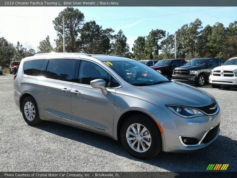 Billet Silver Metallic / Black/Alloy 2019 Chrysler Pacifica Touring L