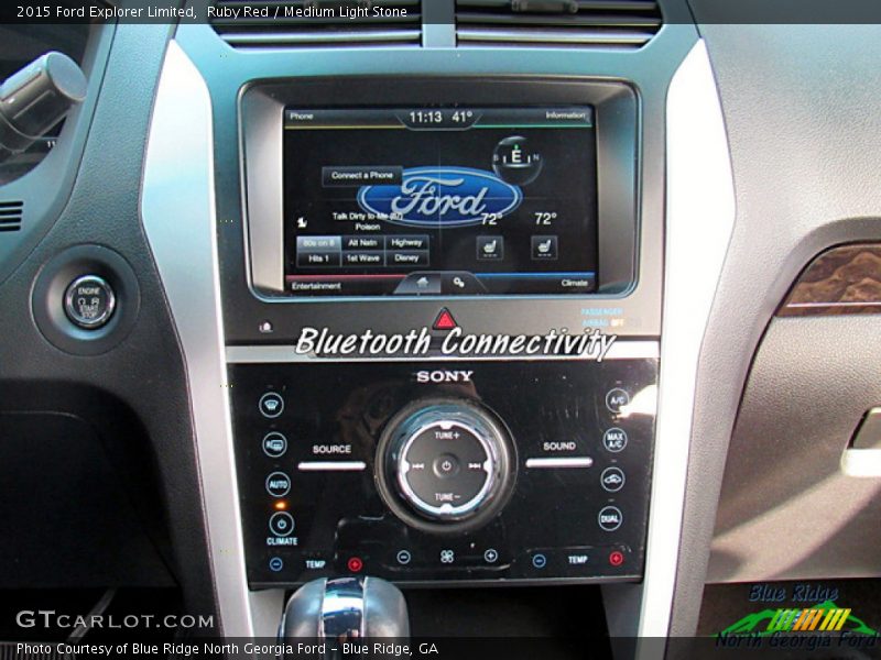 Ruby Red / Medium Light Stone 2015 Ford Explorer Limited