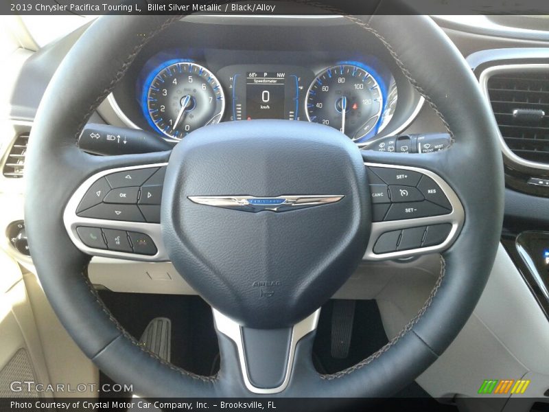 Billet Silver Metallic / Black/Alloy 2019 Chrysler Pacifica Touring L