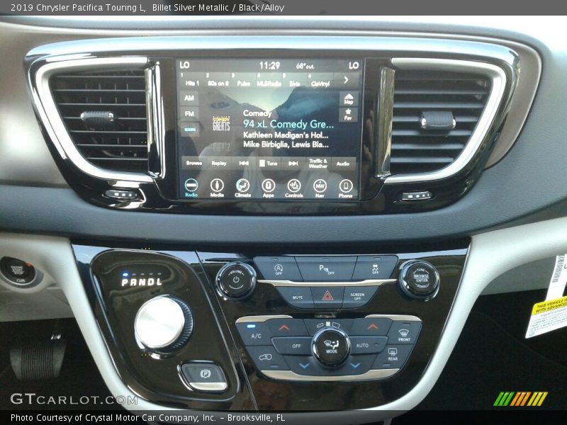 Billet Silver Metallic / Black/Alloy 2019 Chrysler Pacifica Touring L