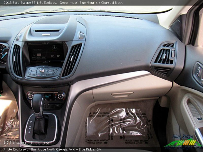 Deep Impact Blue Metallic / Charcoal Black 2013 Ford Escape SE 1.6L EcoBoost