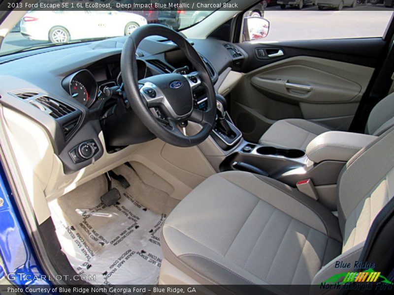 Deep Impact Blue Metallic / Charcoal Black 2013 Ford Escape SE 1.6L EcoBoost
