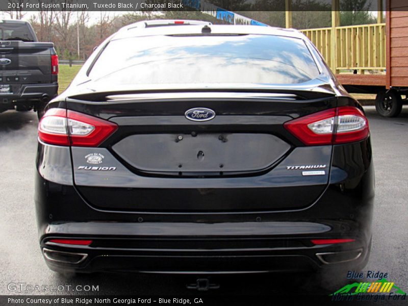 Tuxedo Black / Charcoal Black 2014 Ford Fusion Titanium