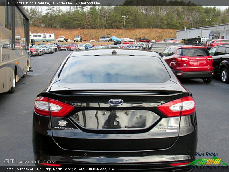 Tuxedo Black / Charcoal Black 2014 Ford Fusion Titanium