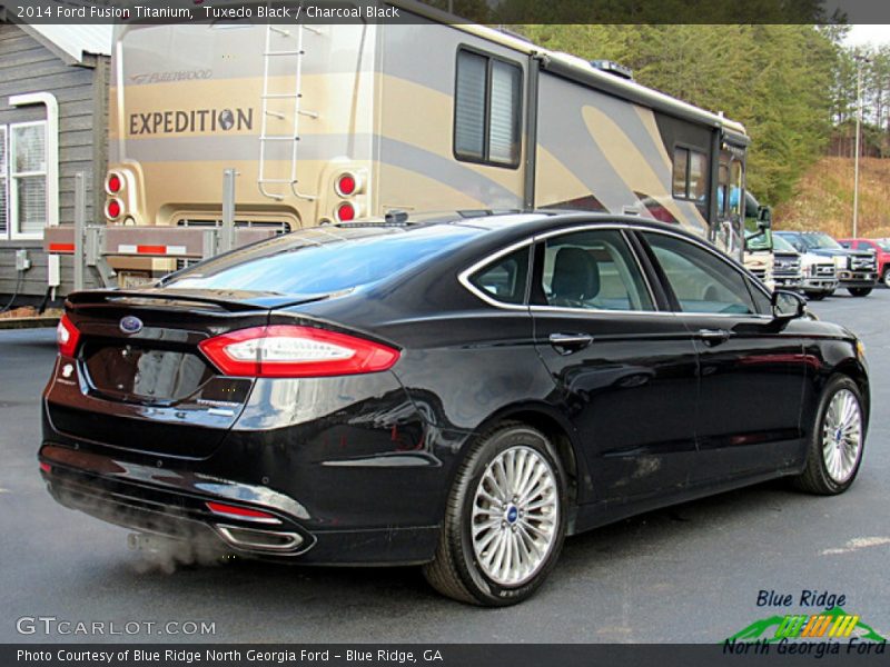 Tuxedo Black / Charcoal Black 2014 Ford Fusion Titanium
