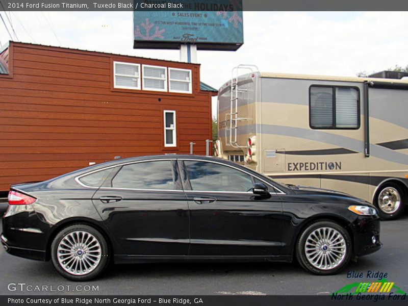 Tuxedo Black / Charcoal Black 2014 Ford Fusion Titanium