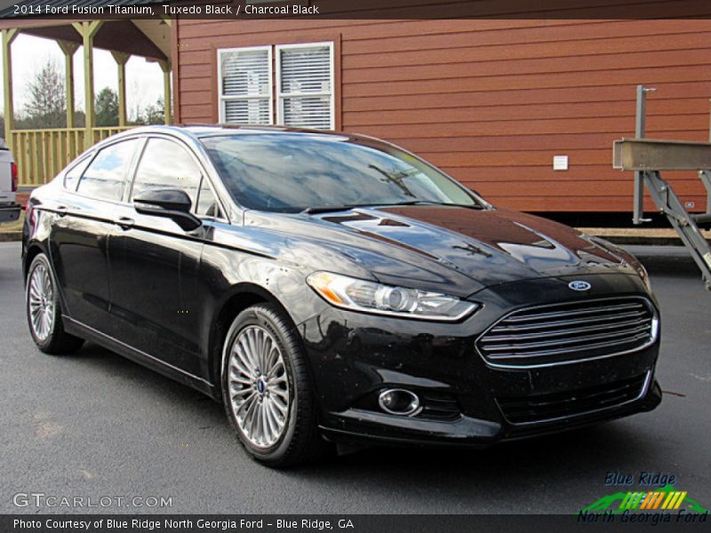 Tuxedo Black / Charcoal Black 2014 Ford Fusion Titanium