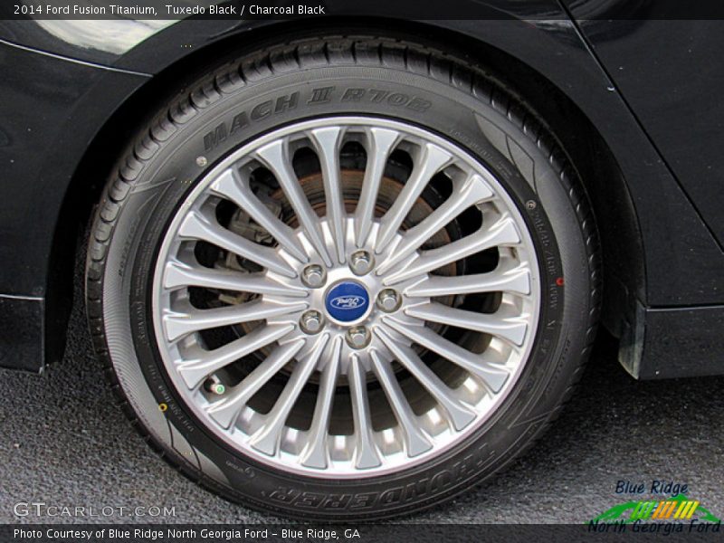 Tuxedo Black / Charcoal Black 2014 Ford Fusion Titanium