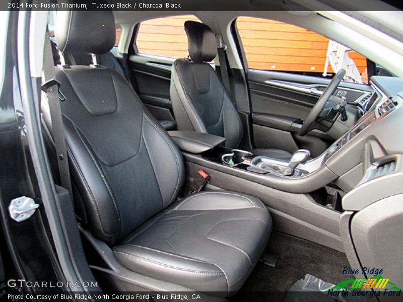 Tuxedo Black / Charcoal Black 2014 Ford Fusion Titanium