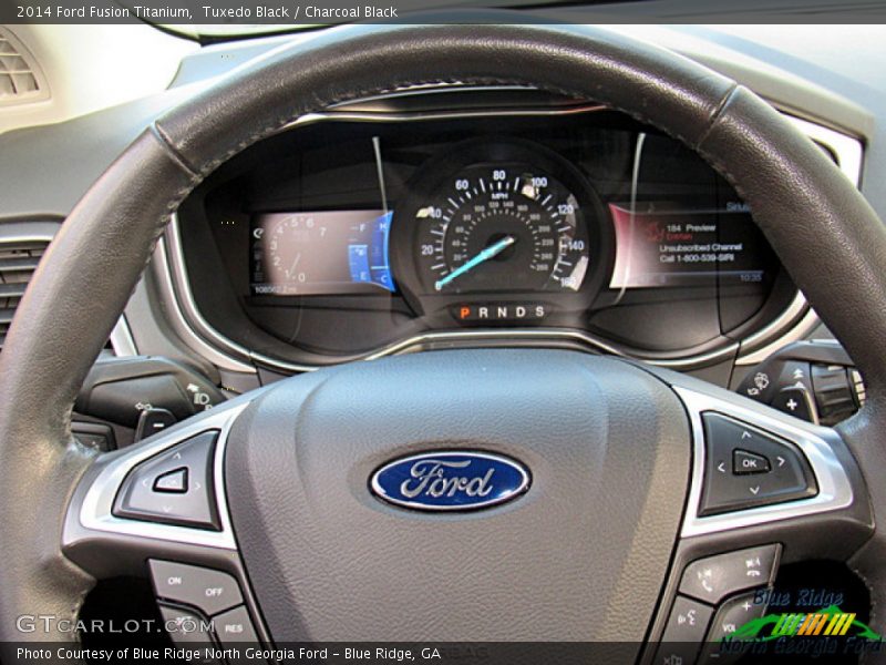 Tuxedo Black / Charcoal Black 2014 Ford Fusion Titanium