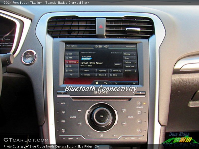 Tuxedo Black / Charcoal Black 2014 Ford Fusion Titanium