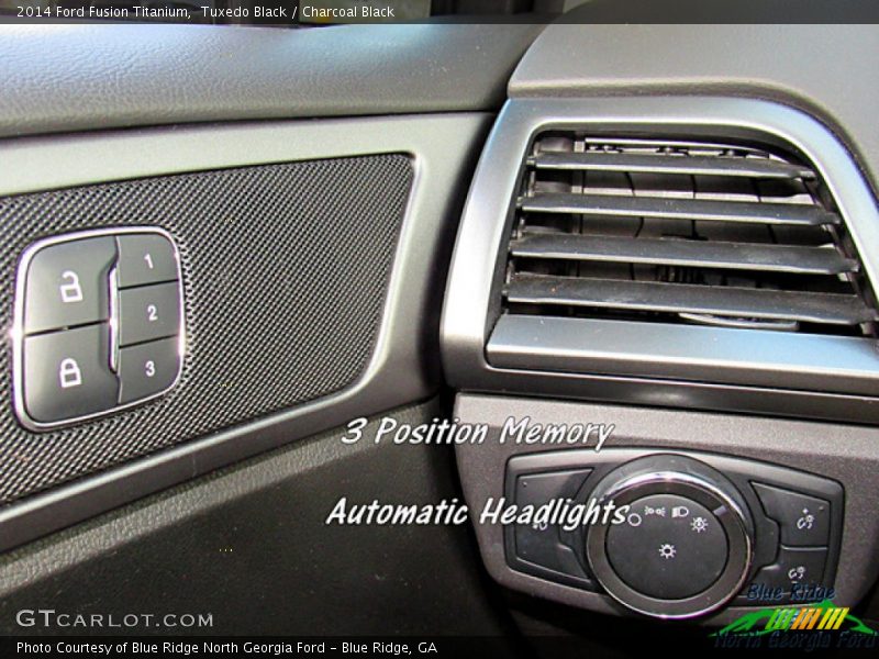 Tuxedo Black / Charcoal Black 2014 Ford Fusion Titanium