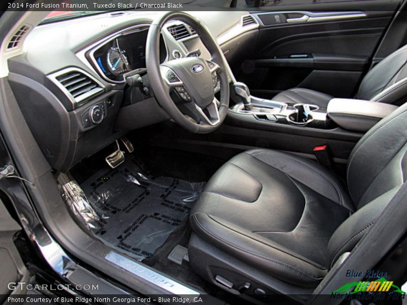 Tuxedo Black / Charcoal Black 2014 Ford Fusion Titanium