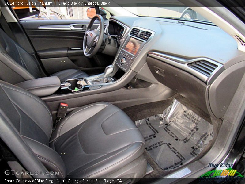 Tuxedo Black / Charcoal Black 2014 Ford Fusion Titanium