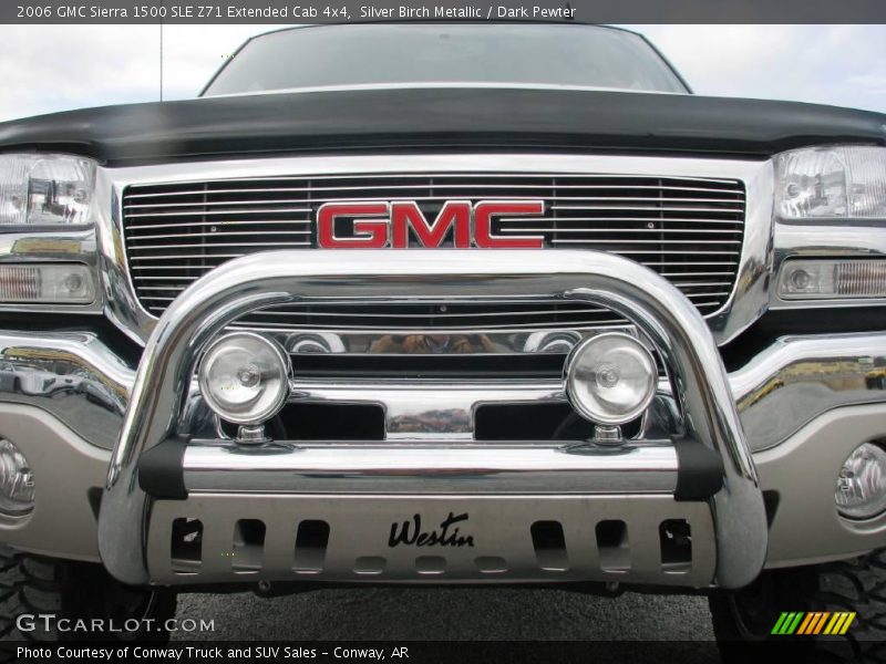 Silver Birch Metallic / Dark Pewter 2006 GMC Sierra 1500 SLE Z71 Extended Cab 4x4