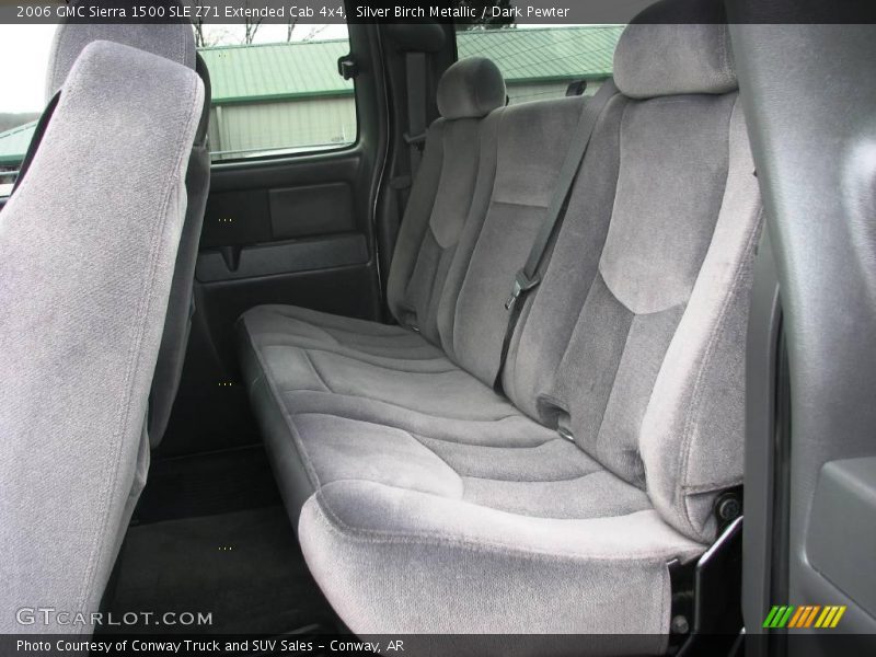 Silver Birch Metallic / Dark Pewter 2006 GMC Sierra 1500 SLE Z71 Extended Cab 4x4