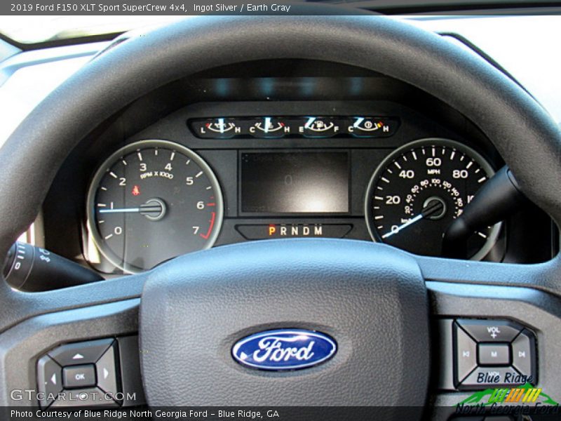 Ingot Silver / Earth Gray 2019 Ford F150 XLT Sport SuperCrew 4x4