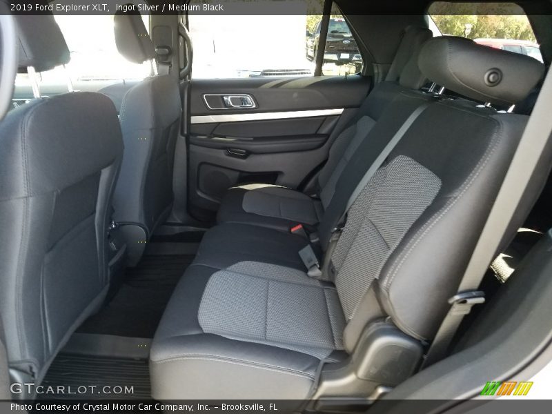 Ingot Silver / Medium Black 2019 Ford Explorer XLT