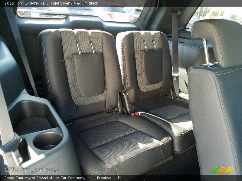Ingot Silver / Medium Black 2019 Ford Explorer XLT