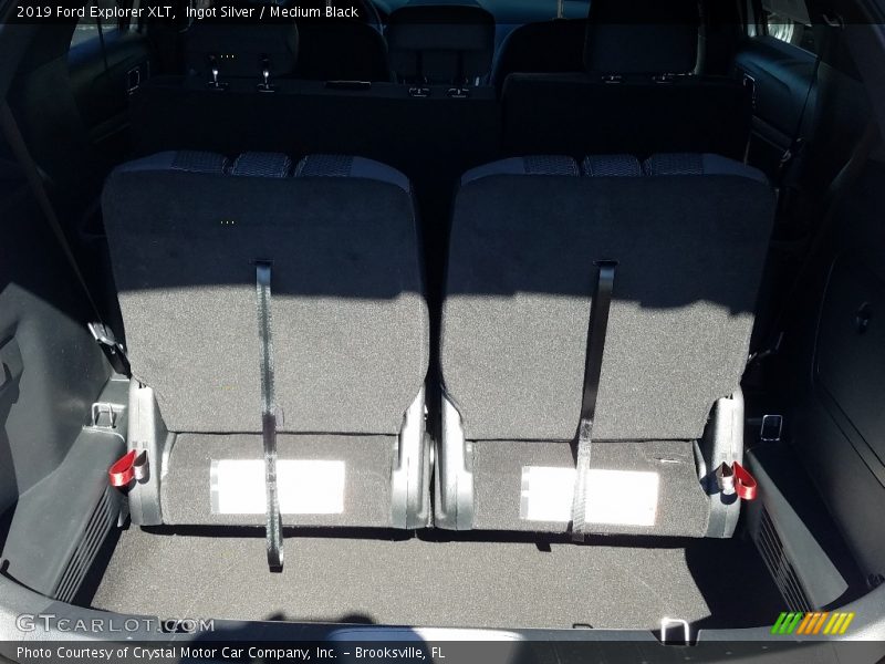 Ingot Silver / Medium Black 2019 Ford Explorer XLT