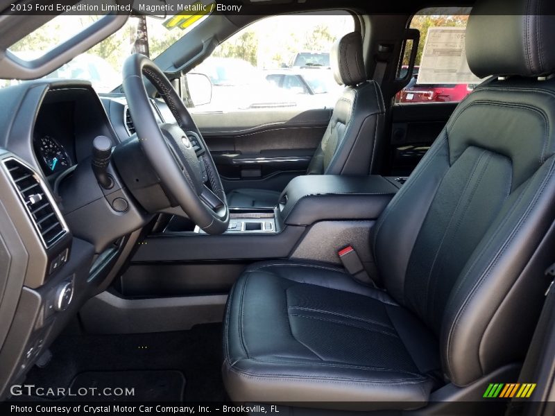 Front Seat of 2019 Expedition Limited