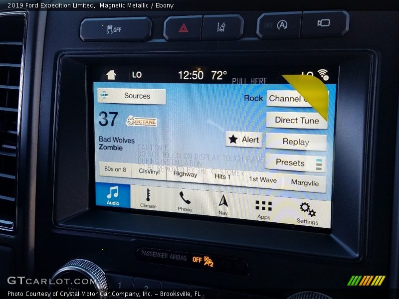 Controls of 2019 Expedition Limited