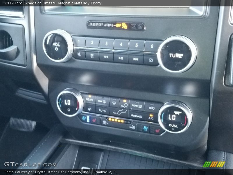 Controls of 2019 Expedition Limited