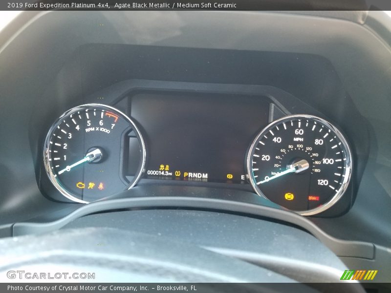 Agate Black Metallic / Medium Soft Ceramic 2019 Ford Expedition Platinum 4x4