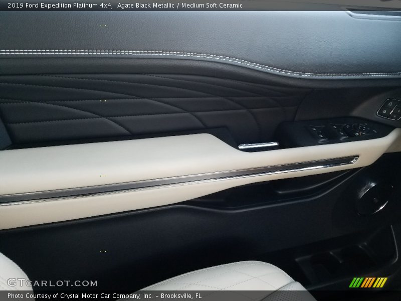 Agate Black Metallic / Medium Soft Ceramic 2019 Ford Expedition Platinum 4x4