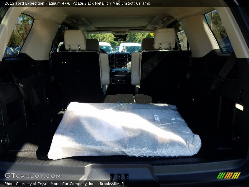 Agate Black Metallic / Medium Soft Ceramic 2019 Ford Expedition Platinum 4x4