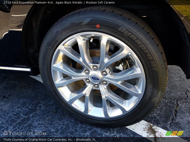 Agate Black Metallic / Medium Soft Ceramic 2019 Ford Expedition Platinum 4x4